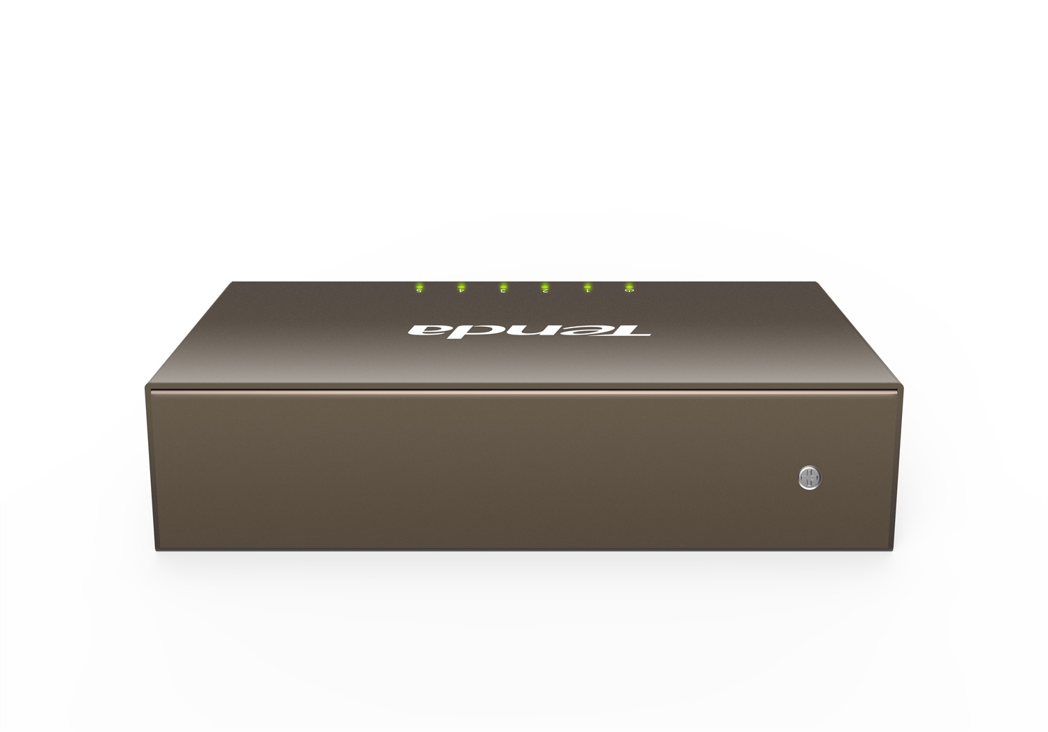 Tenda TEG1005D Switch di Rete Non Gestito 5 Porte Gigabit Ethernet (10/100/1000) con Protezione Fulmini, Plug & Play, Montaggio Desktop o a Parete