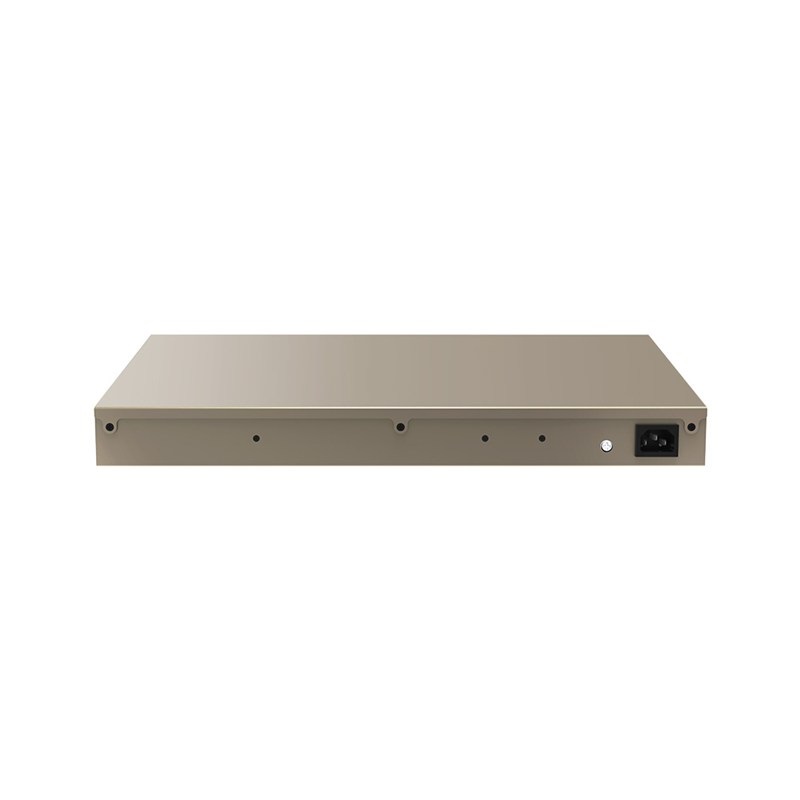 Tenda TEG1126P-24-410W Switch di rete Non gestito 24 Porte Gigabit Ethernet (10/100/1000) con 2 Porte SFP e Supporto Power over Ethernet (PoE) 410W Montaggio Rack 1U