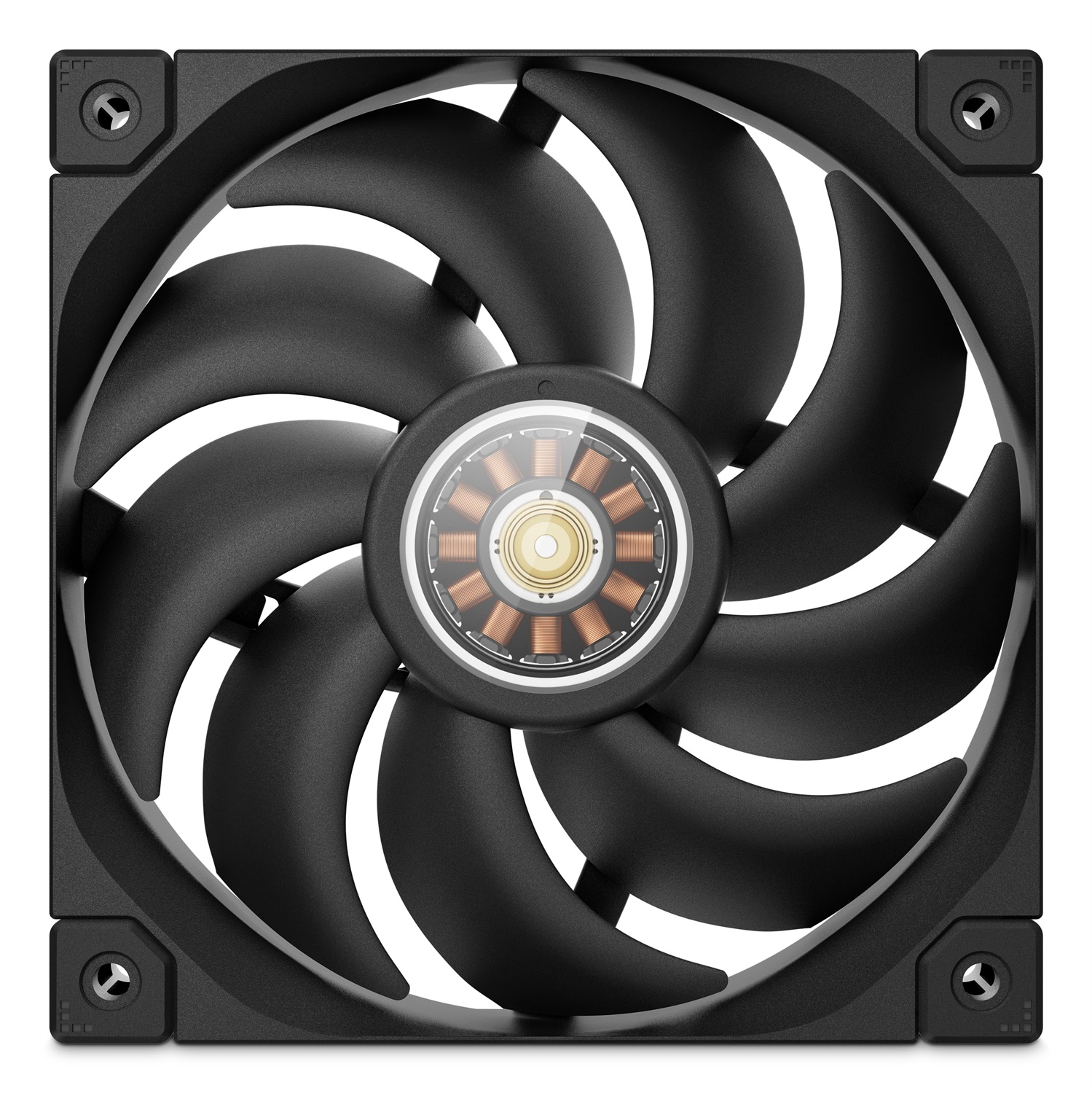 DeepCool FT12 Ventola 120mm PWM - Alta Efficienza, Silenziosa, 75 CFM, Nero