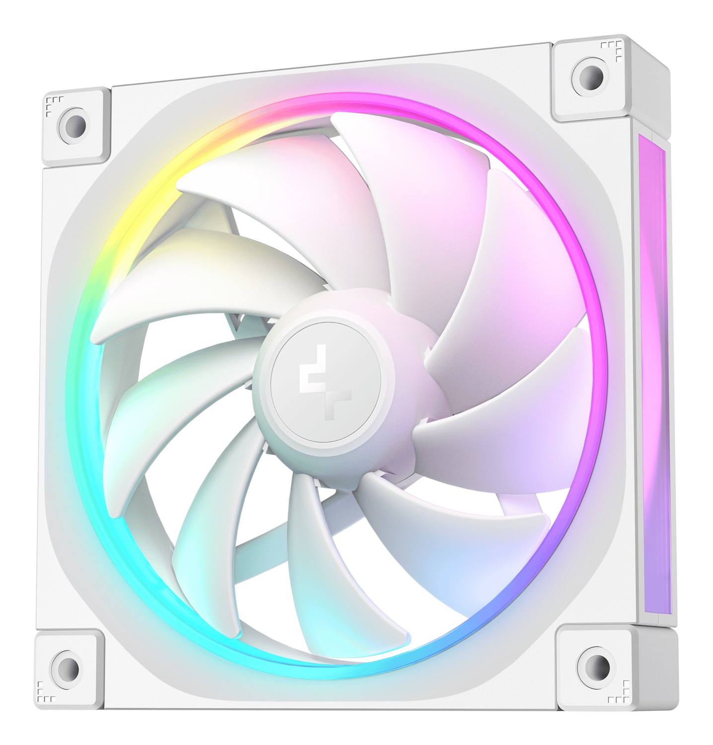 DeepCool FL12 Ventola ARGB 120mm - Silenziosa, 2150 RPM, Bianco