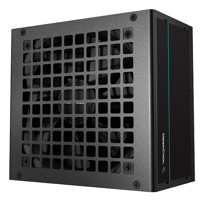 DeepCool PF600 Alimentatore 600W ATX Nero - 20 4 pin, Certificazione 80 PLUS White, Non Modulare