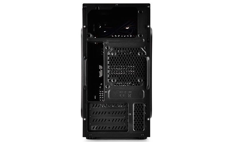 DeepCool DP-MATX-SMTR Computer Case Nero - Mini-Tower per Micro ATX e Mini-ITX con Ventole da 80 mm e 120 mm