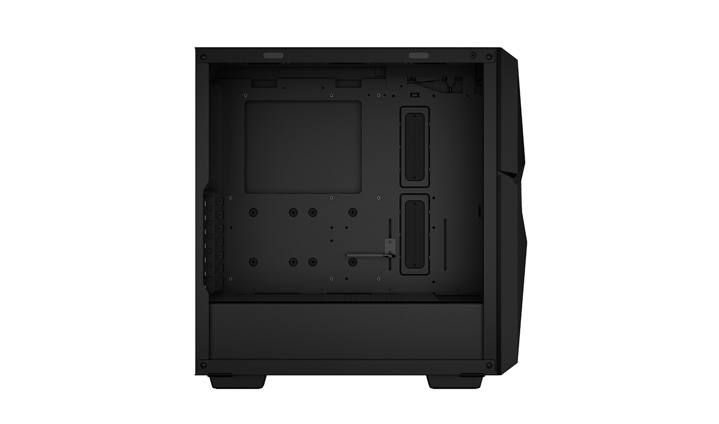 DeepCool CYCLOPS Midi Tower Bianco - Case PC con supporto ATX, 1x Ventola 120 mm, Flusso d'Aria Ottimizzato