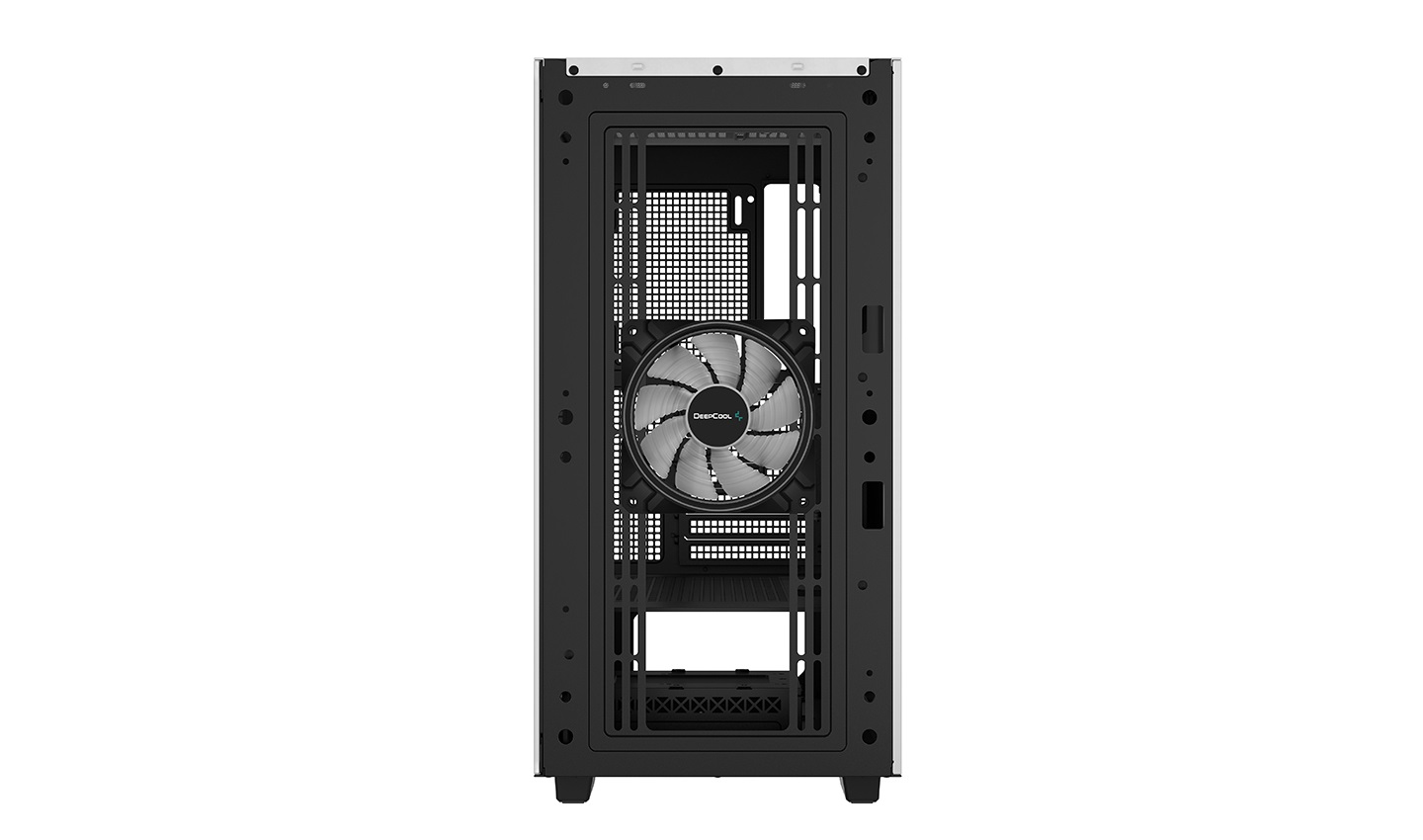DeepCool CYCLOPS WH Midi Tower Bianco - Case ATX con Ventola 120 mm