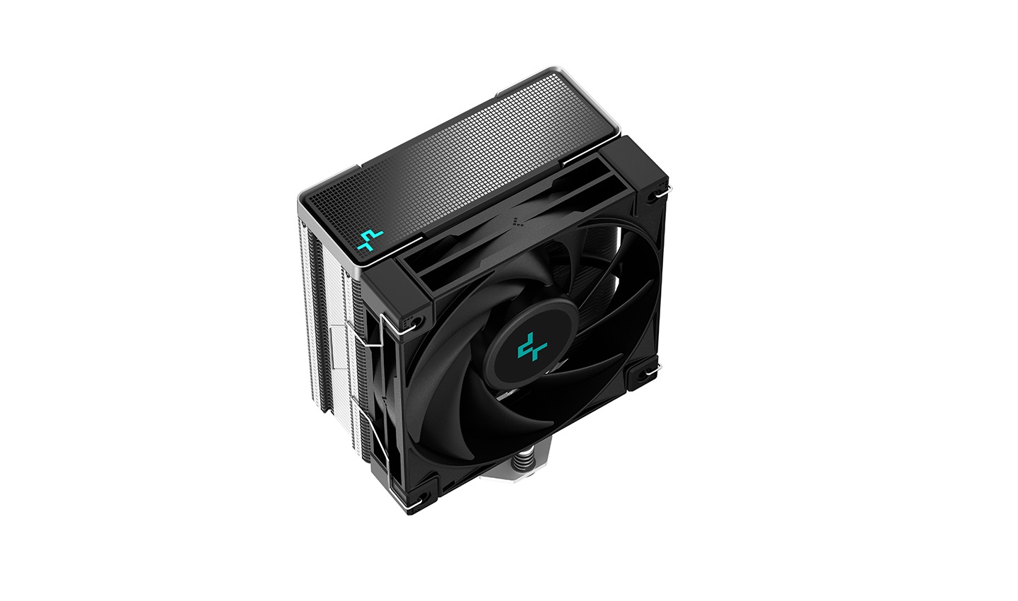 DeepCool AK400 Raffreddatore d'aria 12 cm Nero - Ventola FDB, 29 dB, Flusso d'aria 66,47 pdc/min