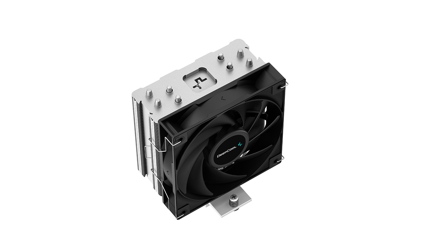DeepCool AG400 Raffreddatore d'aria 120mm in Alluminio, Nero - Alta Prestazione e Basso Rumore