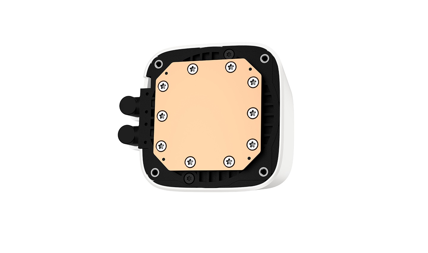 DeepCool LS520 WH Raffreddatore di liquidi tutto in uno 12 cm Bianco - 500-2250 Giri/min, 32,9 dB