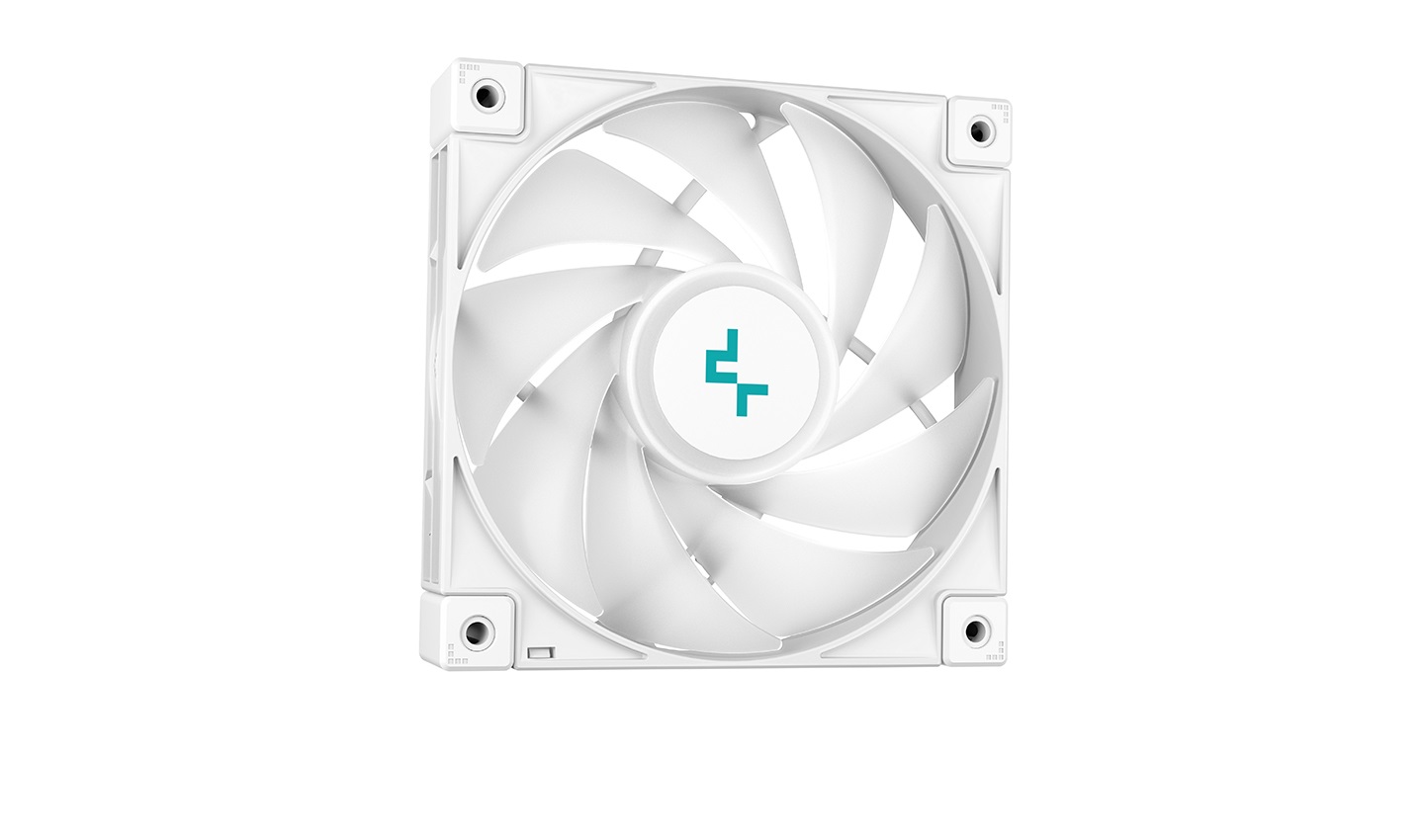 DeepCool LS520 WH Raffreddatore di liquidi tutto in uno 12 cm Bianco - 500-2250 Giri/min, 32,9 dB