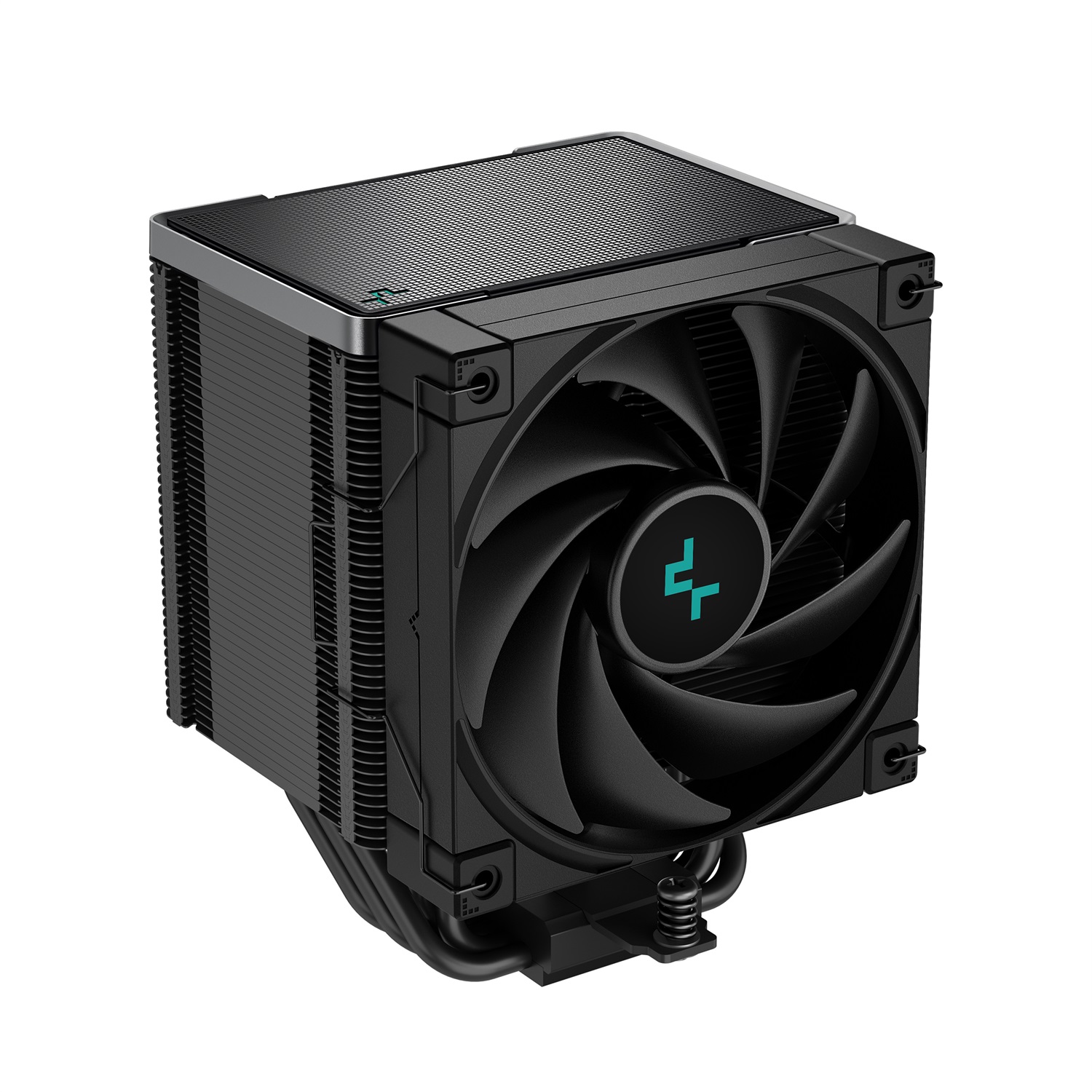 DeepCool AK500 ZERO DARK Raffreddatore d'aria 12 cm Nero - Profondità 117 mm, Altezza 158 mm