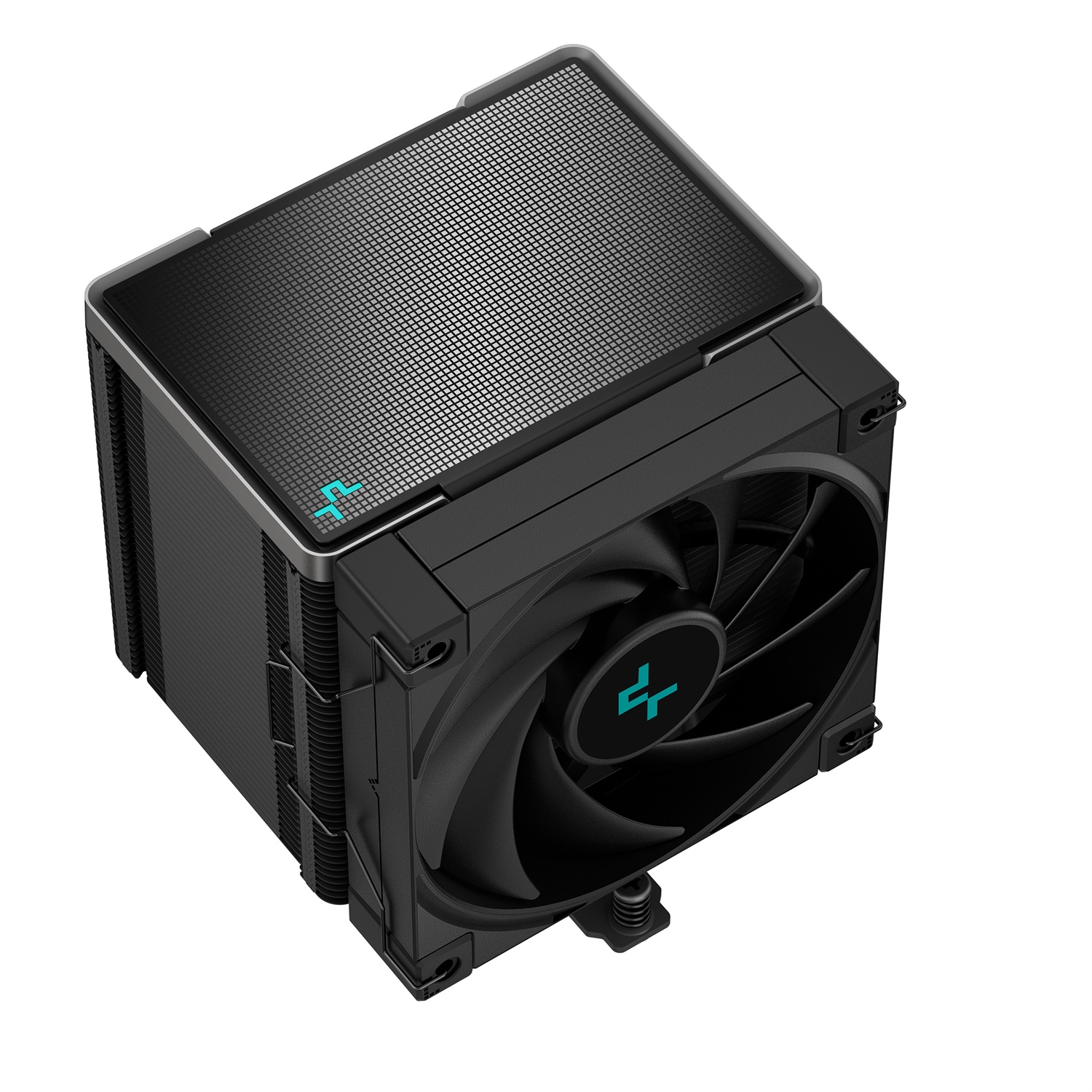 DeepCool AK500 ZERO DARK Raffreddatore d'aria 12 cm Nero - Profondità 117 mm, Altezza 158 mm