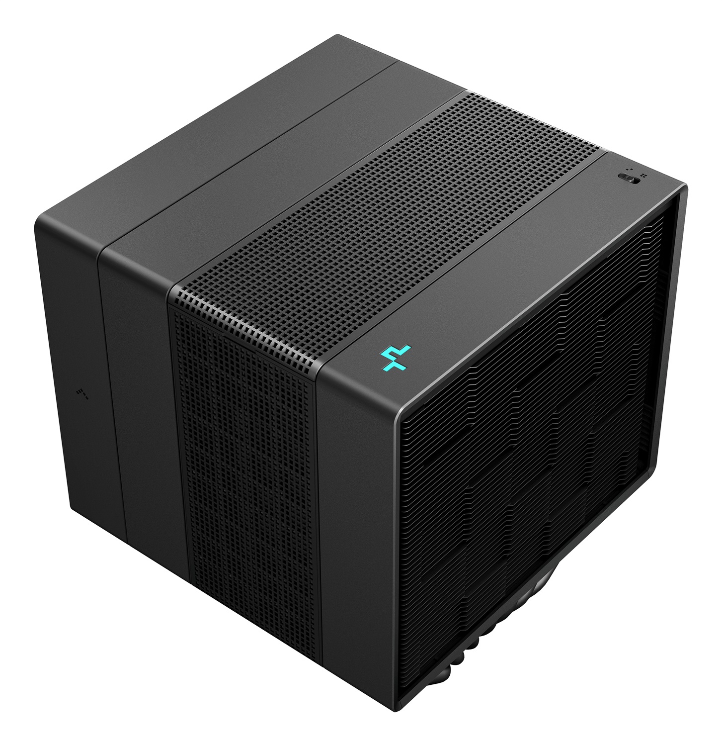 DeepCool ASSASSIN IV Raffreddatore d'aria 14 cm con 2 Ventole, Flusso d'aria 79,1 pdc/min, Compatibile con LGA2066/2011-v3/2011/AM5/AM4 e altri, Nero