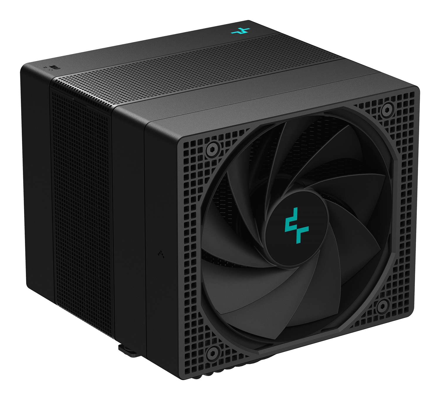 DeepCool ASSASSIN IV Raffreddatore d'aria 14 cm con 2 Ventole, Flusso d'aria 79,1 pdc/min, Compatibile con LGA2066/2011-v3/2011/AM5/AM4 e altri, Nero