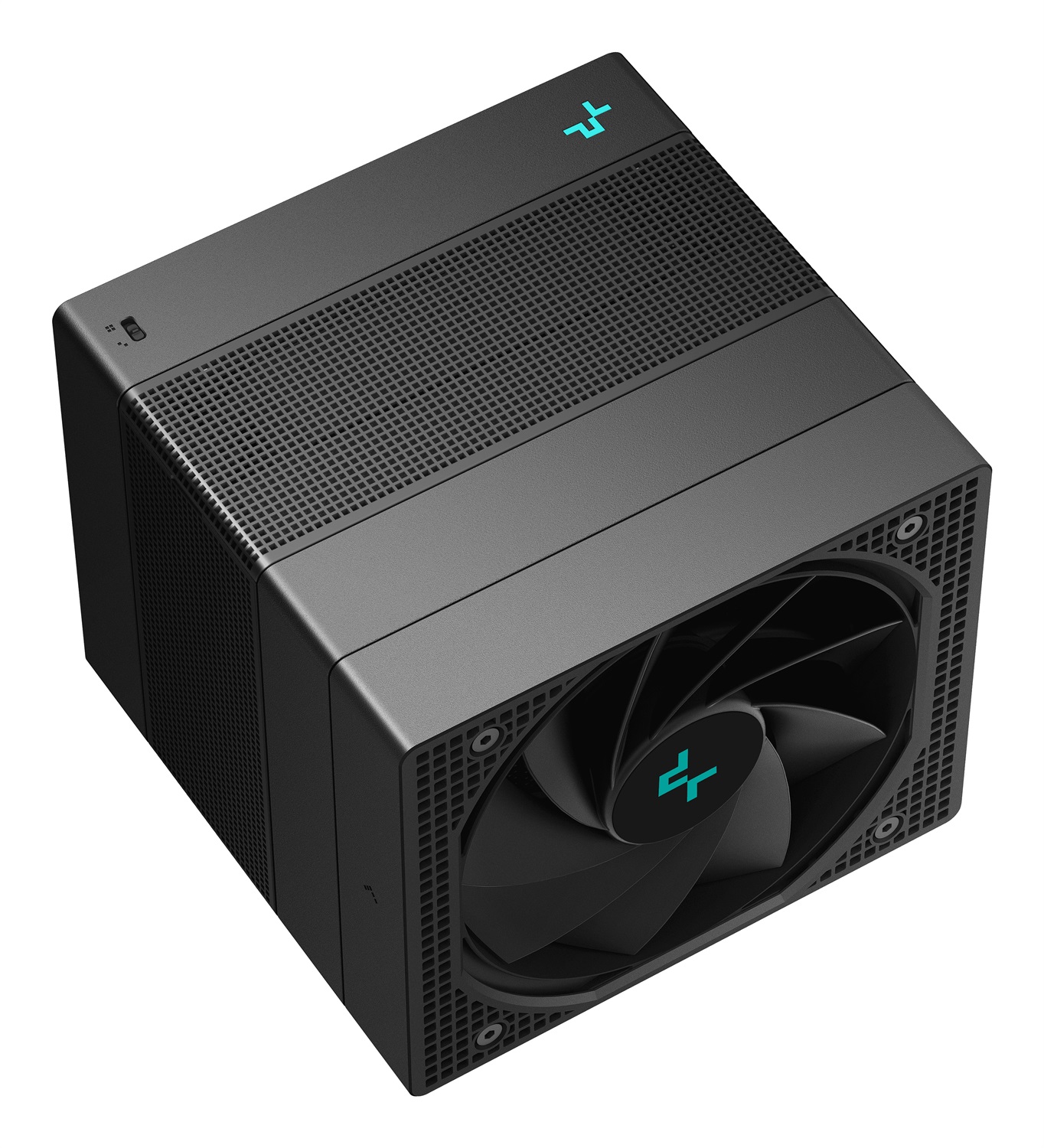 DeepCool ASSASSIN IV Raffreddatore d'aria 14 cm con 2 Ventole, Flusso d'aria 79,1 pdc/min, Compatibile con LGA2066/2011-v3/2011/AM5/AM4 e altri, Nero