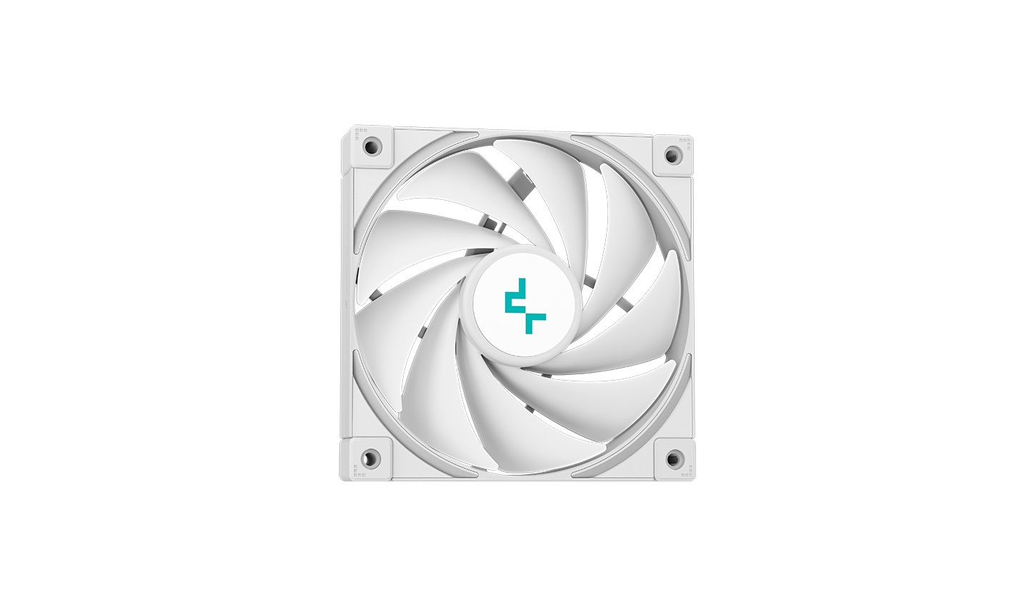 DeepCool LT520 WH Raffreddatore di liquidi tutto in uno 240mm con ventole da 12 cm - Bianco