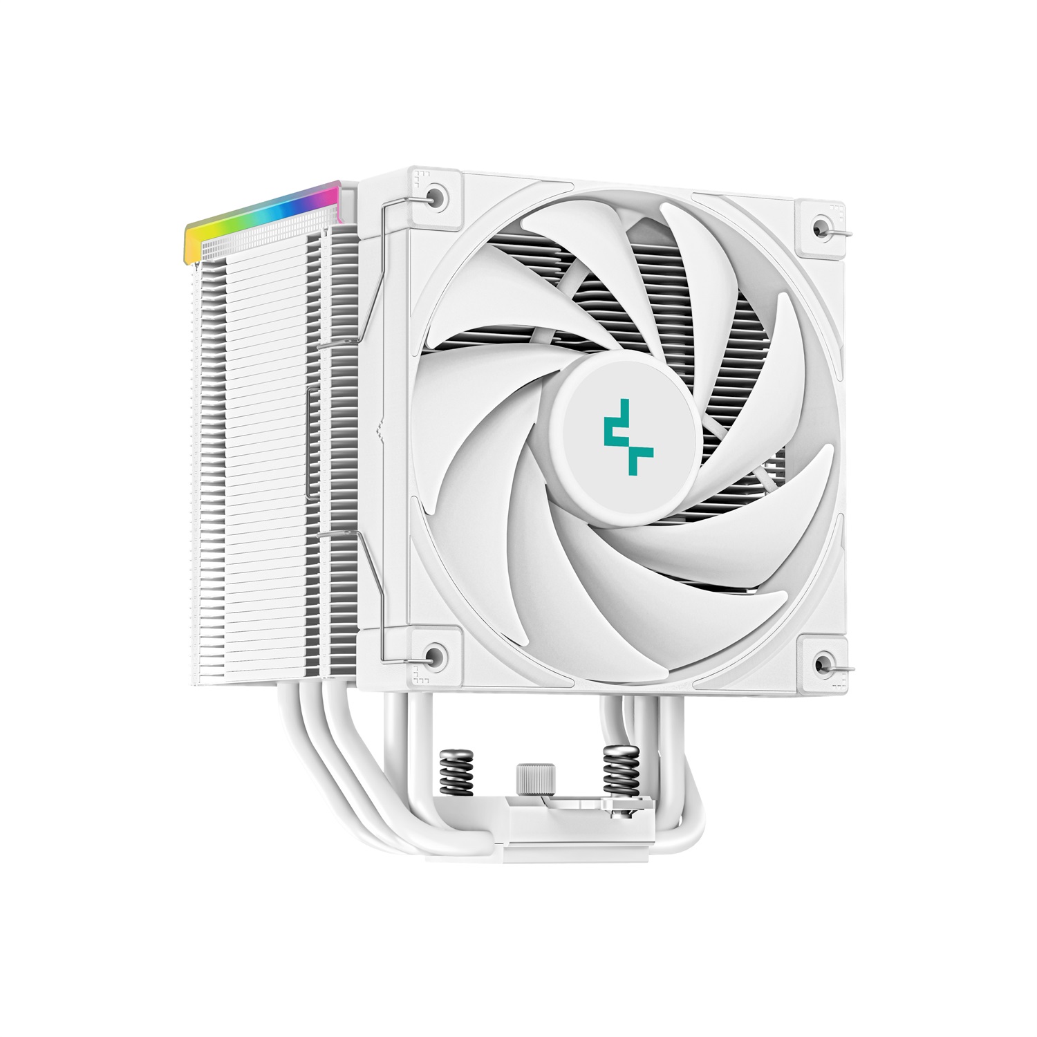 DeepCool AK500 Digital WH Raffreddatore d'aria 12 cm Bianco con Display Digitale e LED ARGB