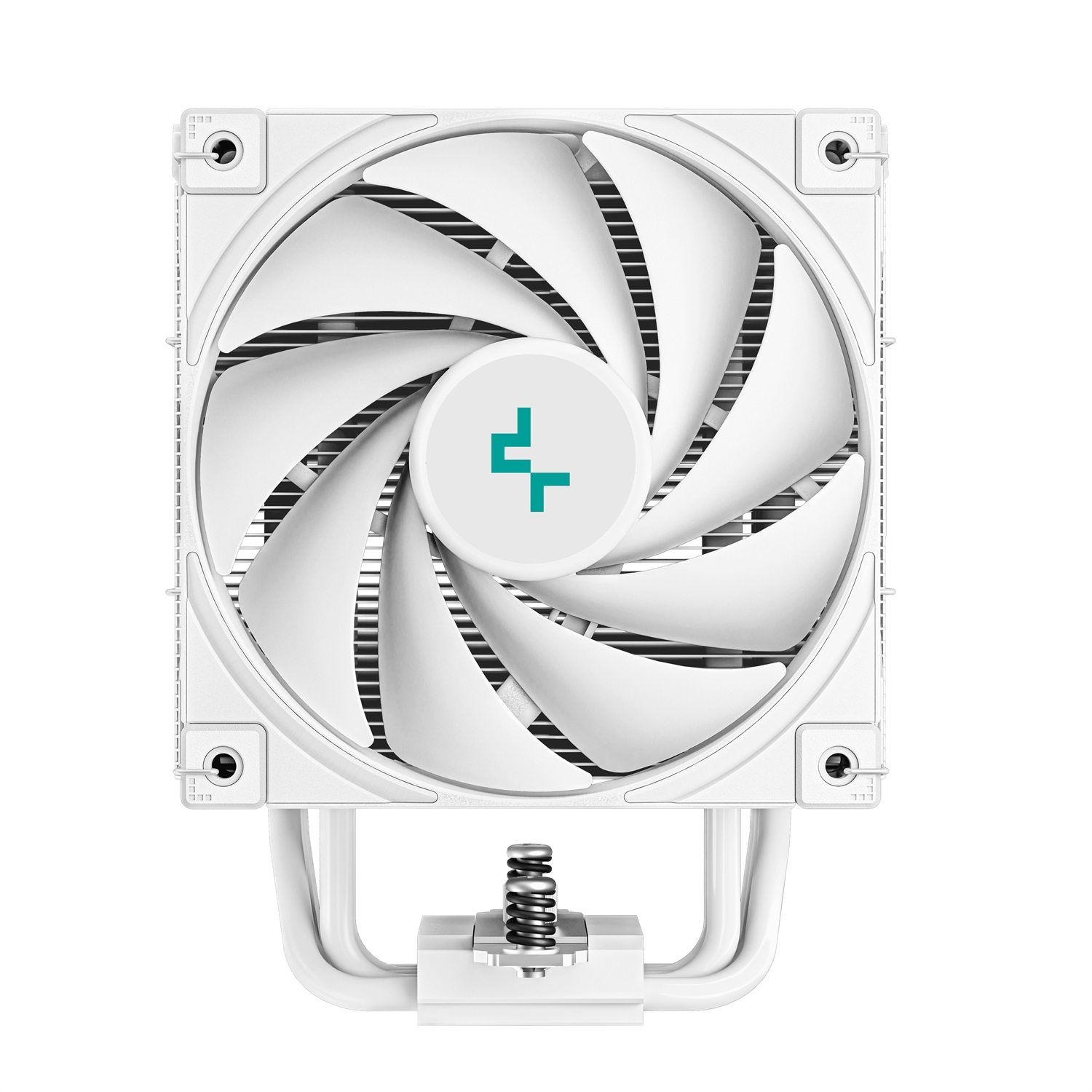 DeepCool AK500 Digital WH Raffreddatore d'aria 12 cm Bianco con Display Digitale e LED ARGB