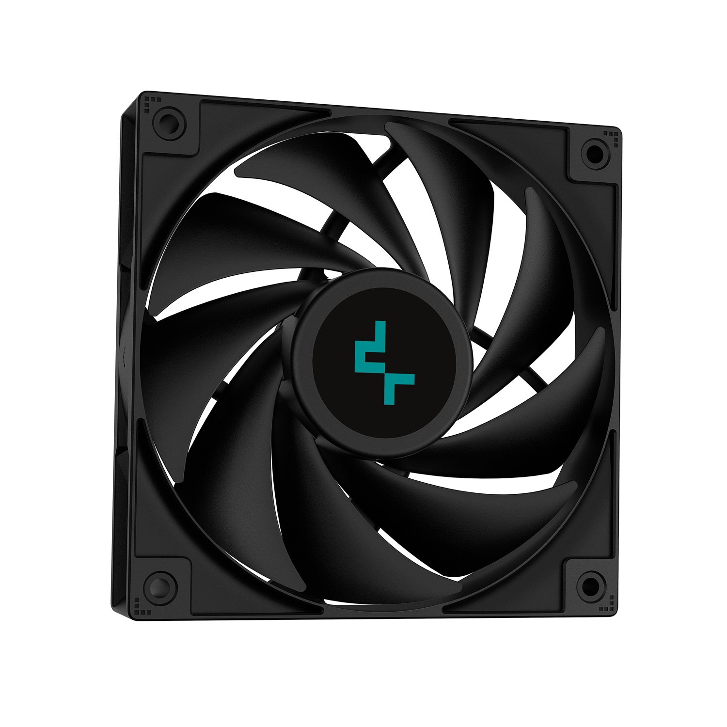DeepCool LS720S Zero Dark - Raffreddatore di liquidi AIO 360mm con 3x120mm Ventilatori, Nero