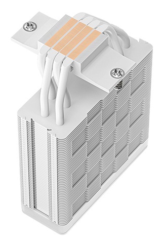 DeepCool AG400 WH Dissipatore ad Aria 120mm ARGB PWM - Design Elegante Bianco per Processori