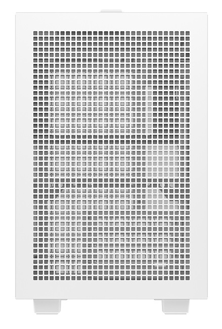 DeepCool CH160 PLUS WH - Case Small Form Factor Bianco per Micro ATX e Mini-ITX con Vetro Temperato