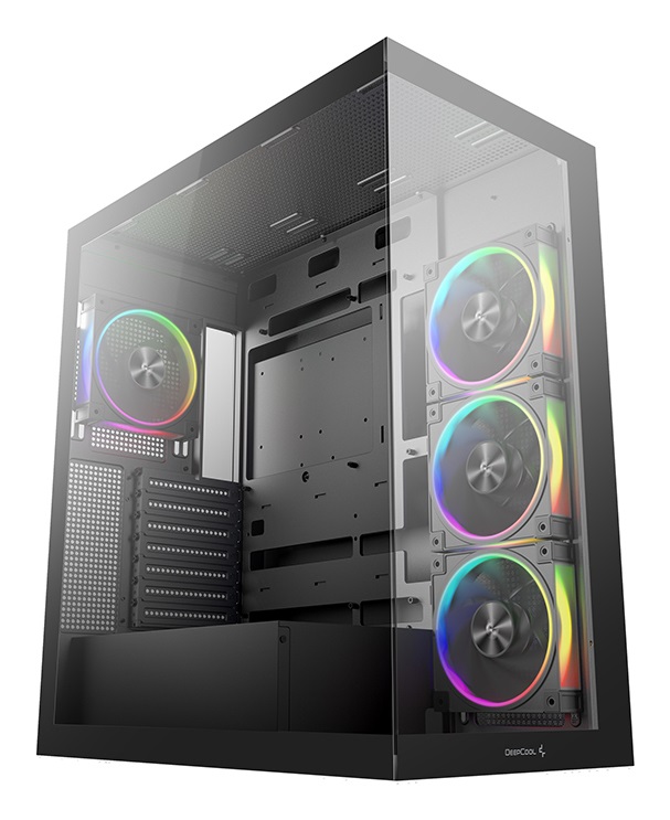 DeepCool CG580 4F V2 Midi Tower Nero - Case PC ATX, ITX, micro ATX con Vetro Temperato