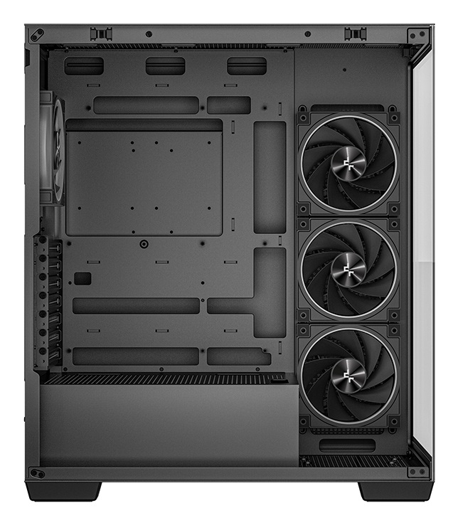 DeepCool CG580 4F V2 Midi Tower Nero - Case PC ATX, ITX, micro ATX con Vetro Temperato