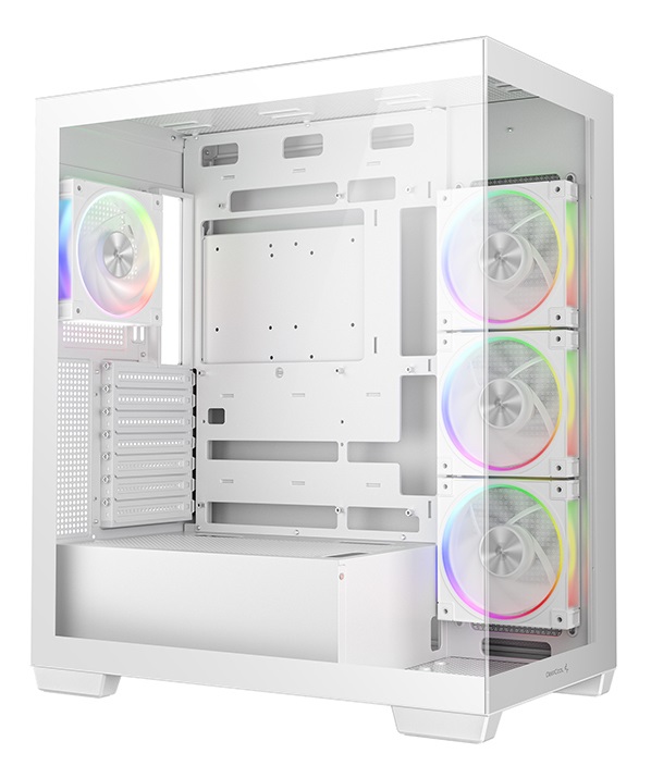 DeepCool CG580 4F V2 Midi Tower ATX Bianco con Vetro Temperato