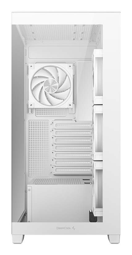 DeepCool CG580 4F V2 Midi Tower ATX Bianco con Vetro Temperato
