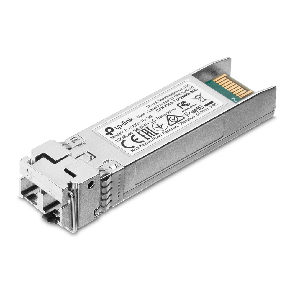 TP-Link TL-SM5110-SR Modulo SFP Fibra Ottica 10G 10000 Mbit/s LC 850 nm Multimodale fino a 300 m