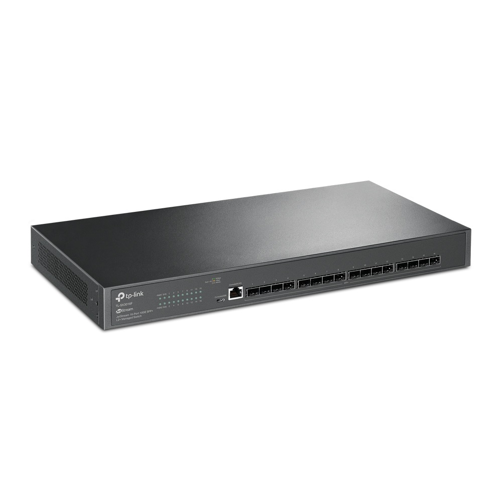 TP-Link JetStream TL-SX3016F Switch di Rete Gestito L2 /L3 16 Porte 10 Gigabit Ethernet Nero