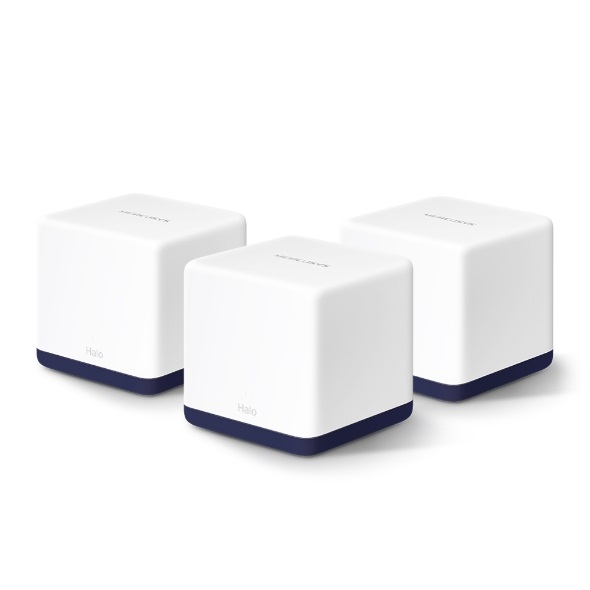 Mercusys Halo H50G (3-pack) Sistema Mesh Wi-Fi AC1900 Dual-band (2.4 GHz/5 GHz) Wi-Fi 5 (802.11ac) Bianco Interno
