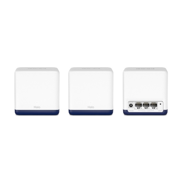Mercusys Halo H50G (3-pack) Sistema Mesh Wi-Fi AC1900 Dual-band (2.4 GHz/5 GHz) Wi-Fi 5 (802.11ac) Bianco Interno