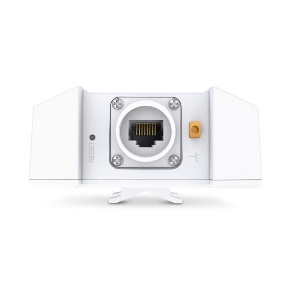 TP-Link Omada EAP610-Outdoor - Access Point Wi-Fi 6 AX1800 per Interni/Esterni, 2.4 GHz e 5 GHz, Gestito da Cloud, Montaggio a Muro/Palo