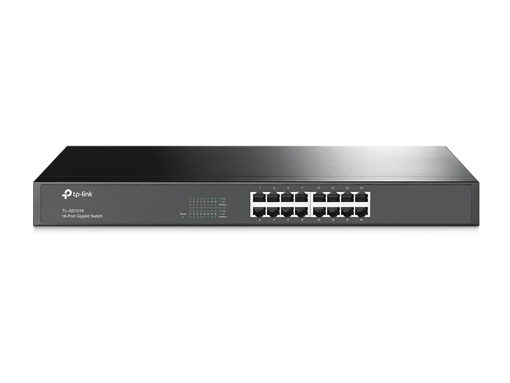 TP-Link TL-SG1016 Switch di Rete 16 Porte Gigabit Unmanaged Rack 10/100/1000
