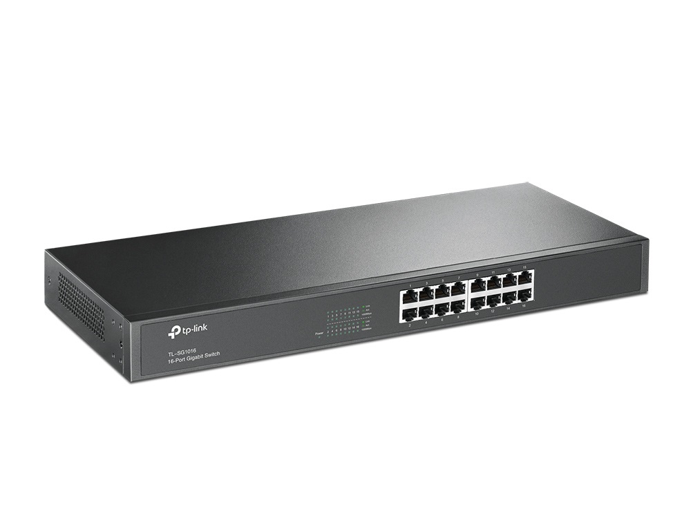 TP-Link TL-SG1016 Switch di Rete 16 Porte Gigabit Unmanaged Rack 10/100/1000