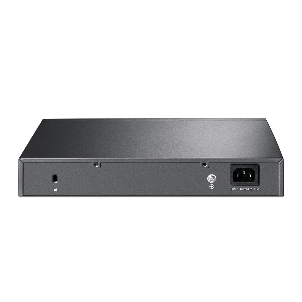 TP-Link JetStream TL-SG3210 Switch di Rete Gestito L2/L3 con 8 Porte Gigabit Ethernet (10/100/1000), Montaggio Rack, 1U