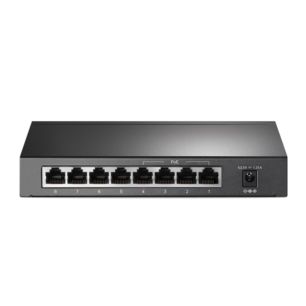 TP-Link TL-SF1008P Switch di rete 8 Porte 10/100 Mbps con 4 Porte PoE - Non gestito, Full duplex, Supporto Power over Ethernet