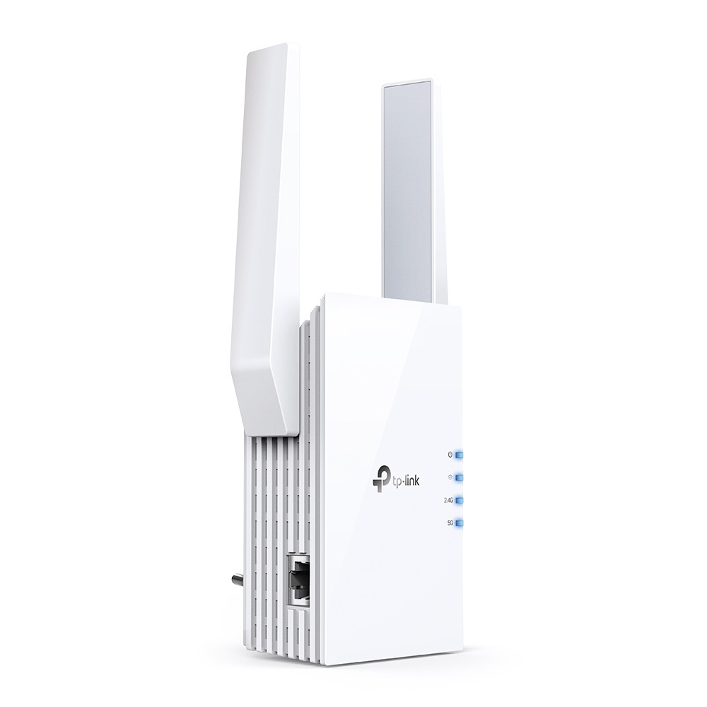 TP-Link RE605X Ripetitore Mesh WiFi 6 AX1800Mbps con 2 Antenne Esterne e 1 Porta Gigabit