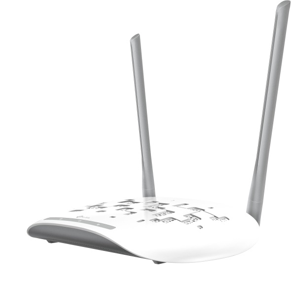 TP-Link TL-WA801N Access Point Wireless N 300Mbps con 2 Antenne, WPS e Supporto Power over Ethernet (PoE) - Bianco