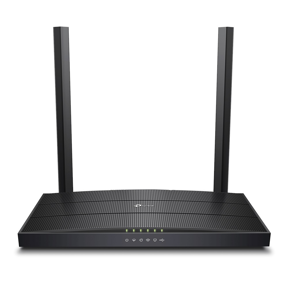 TP-Link Archer VR400 - Modem Router AC1200 Dual-Band, Wi-Fi fino a 1.2 Gbps, MU-MIMO, 4 Porte Gigabit e 1 Porta USB