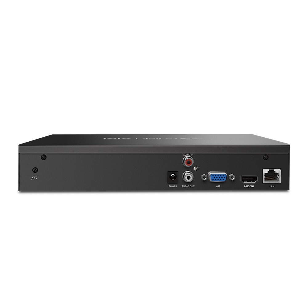 TP-Link VIGI NVR1008H Videoregistratore di rete (NVR) 8 Canali 1920x1080 H.265 Nero