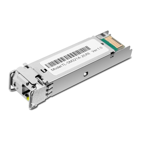 TP-Link TL-SM321A-2 Modulo SFP 1000Base-BX WDM Bidirezionale fino a 2 km Fibra Ottica Monomodale 9/125 µm con Connettore LC