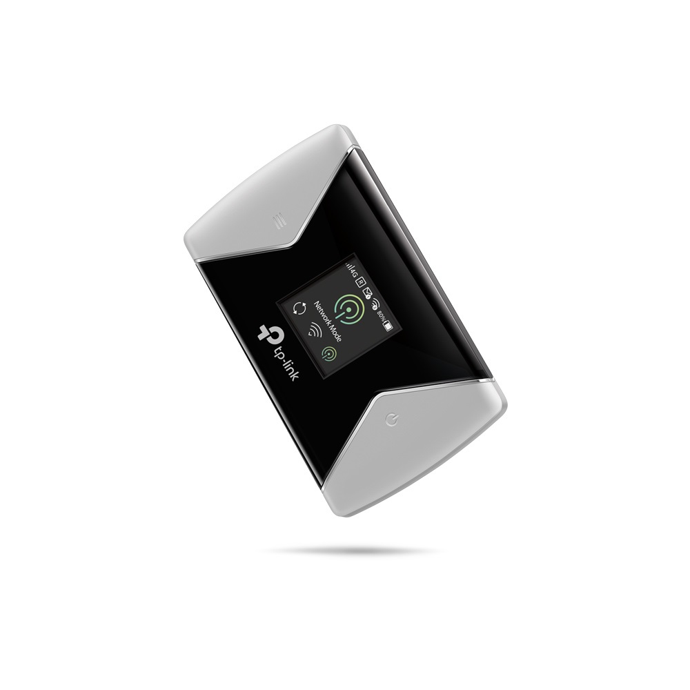 TP-Link M7450 Mobile Router Hotspot Portatile 4G LTE Cat6, Dual Band Wi-Fi, Fino a 300 Mbps, Display a Colori, Durata Batteria fino a 15 Ore