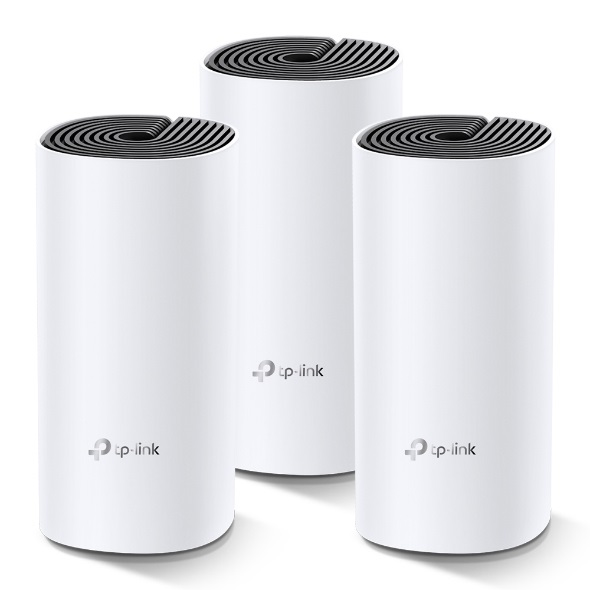 TP-Link Deco M4 3-Pack - Sistema Wi-Fi Mesh Dual-band (2.4 GHz/5 GHz) Wi-Fi 5 (802.11ac) Bianco con 2 Porte Ethernet Gigabit