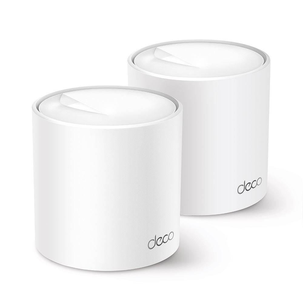 TP-Link Deco X60 - Sistema Wi-Fi Mesh Dual-band AX3000 Wi-Fi 6 (802.11ax) Bianco - Confezione da 2