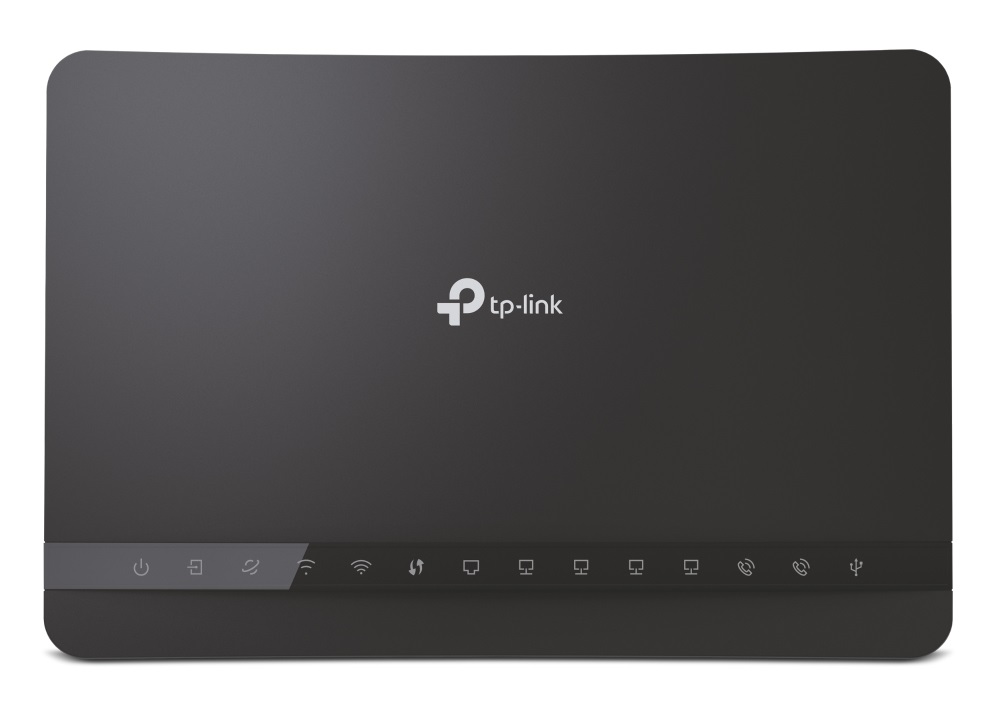 TP-Link Archer VR1210v Modem Router EVDSL fino a 300Mbps, Wi-Fi Dual-band AC1200, 4 Porte Gigabit, VoIP, Beamforming e MU-MIMO