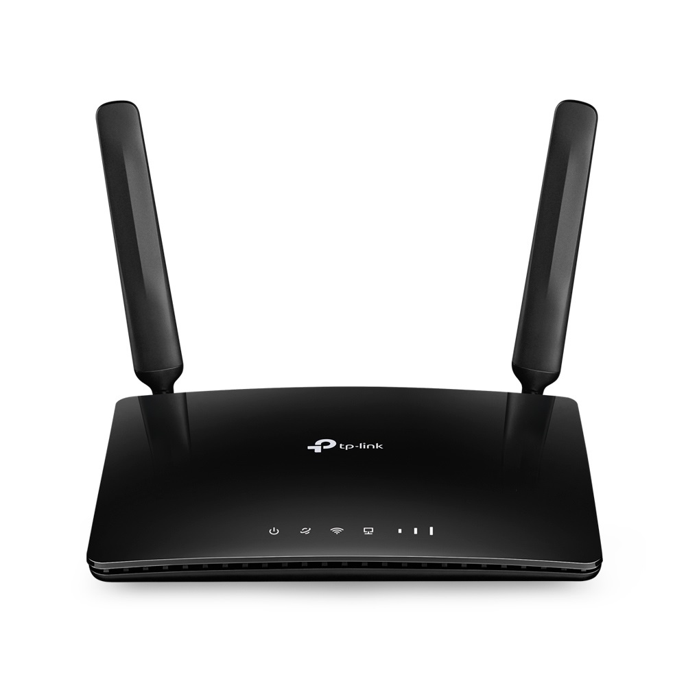 TP-Link Archer MR400 Router 4G LTE Dual-band Wi-Fi 5 (802.11ac) Fino a 867 Mbit/s con 3 Porte Fast Ethernet e Slot SIM - Nero