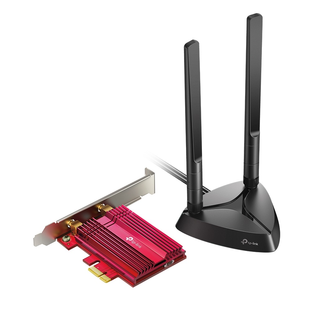 TP-Link Archer TX3000E - Scheda di rete PCI Express Wi-Fi 6 AX3000 con Bluetooth 5.2, Dissipatore di Calore, OFDMA, WPA3