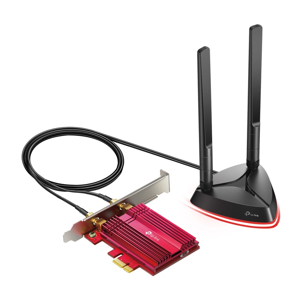 TP-Link Archer TX3000E - Scheda di rete PCI Express Wi-Fi 6 AX3000 con Bluetooth 5.2, Dissipatore di Calore, OFDMA, WPA3