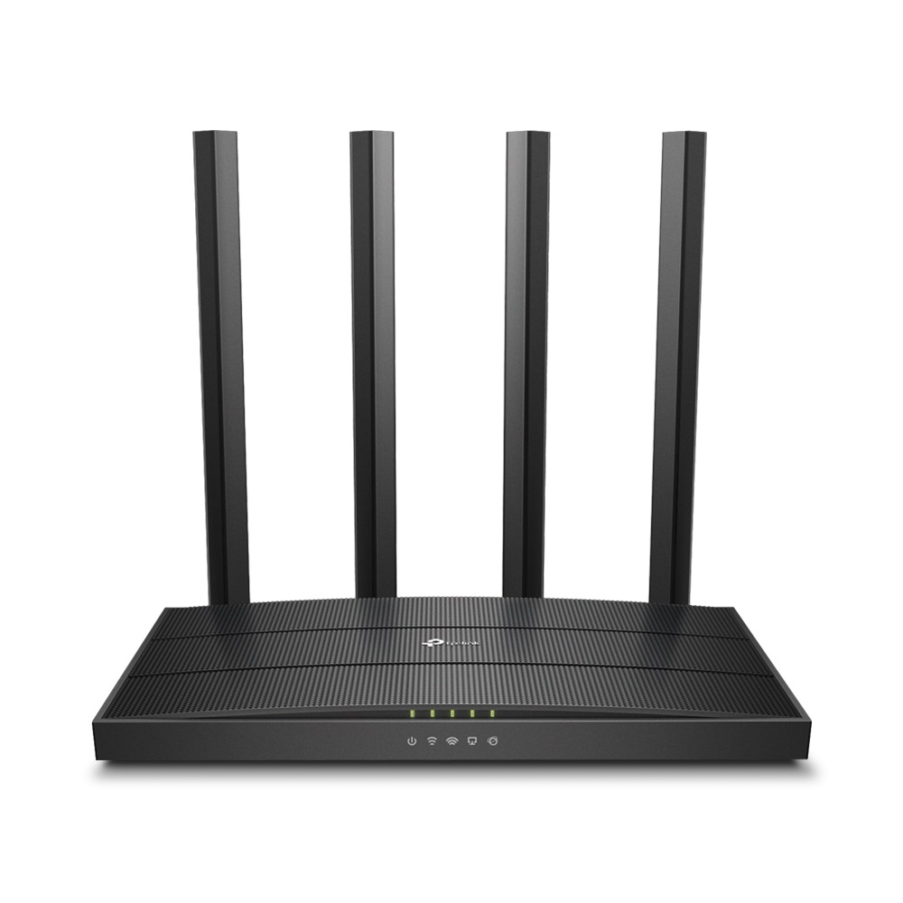 TP-Link Archer C6 Router Wi-Fi Dual-band AC1200Mbps con 5 Porte Gigabit, MU-MIMO, Beamforming, Parental Control, Configurazione Semplice