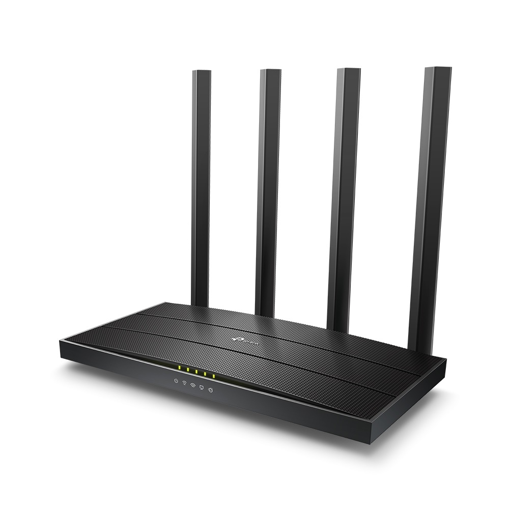 TP-Link Archer C6 Router Wi-Fi Dual-band AC1200Mbps con 5 Porte Gigabit, MU-MIMO, Beamforming, Parental Control, Configurazione Semplice